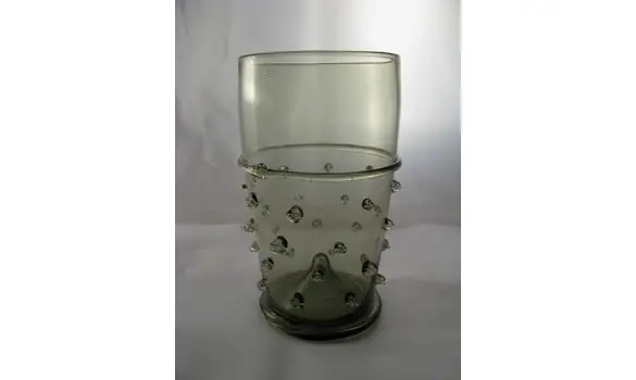 Beaker with prunts 14th C