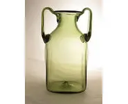 Squared bottle with 2 handles 1-3rd c